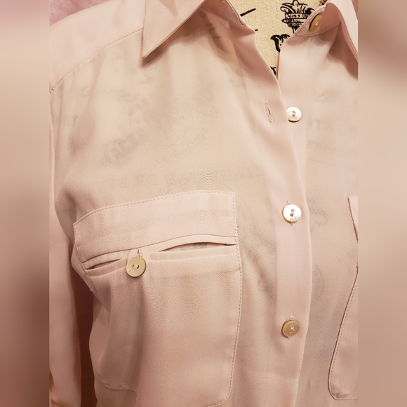 H&M NWOT elegant chiffon blouse - Picture 1 of 10